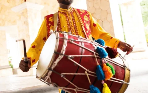 dhol-player-during-wedding-baraat-600nw-1363899956