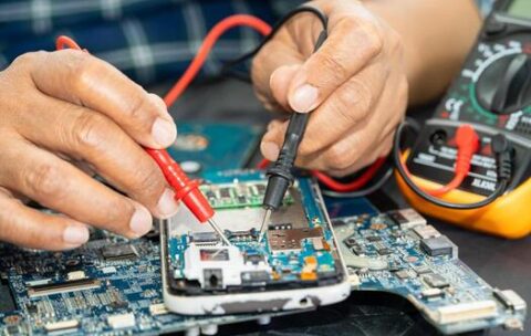 repairing-and-upgrade-circuit-mainboard-of-notebook-electronic-computer-hardware-and-technology-concept-photo